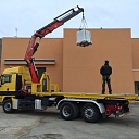 Car crane, car crane services throughout Latvia