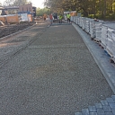 Paving works