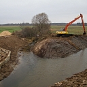Digging reclamation ditches MTE