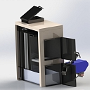 Pellet boiler schematically