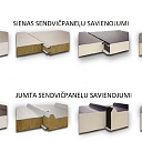 Types of IZOPANEL senvich panel