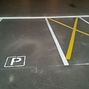 Marking of parking spaces