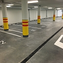 Application of horizontal markings