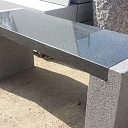 Stone benches