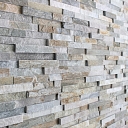 Decorative stone wall
