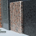 Granite pillars