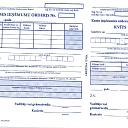 Cash register receipt