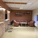 Car service customers room with ducis