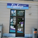 "Tip Top Phone", shop-workshop