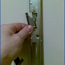 Plastic door remote