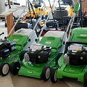 Viking lawn mower, Viking branch chopper, Viking tractor