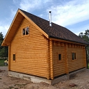 Log building saunas, log buildings Valmiera, In Cesis, Vidzeme garden furniture