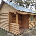 Log building saunas, log buildings Valmiera, In Cesis, Vidzeme garden furniture