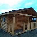 Log building saunas, log buildings Valmiera, In Cesis, Vidzeme garden furniture