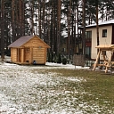 Log building saunas, log buildings Valmiera, In Cesis, Vidzeme garden furniture