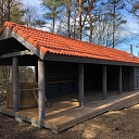 Log building saunas, log buildings Valmiera, In Cesis, Vidzeme garden furniture