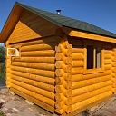Log building saunas, log buildings Valmiera, In Cesis, Vidzeme garden furniture