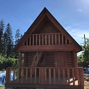 Log building saunas, log buildings Valmiera, In Cesis, Vidzeme garden furniture