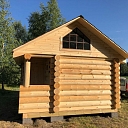 Log building saunas, log buildings Valmiera, In Cesis, Vidzeme garden furniture