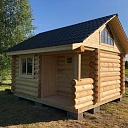 Log building saunas, log buildings Valmiera, In Cesis, Vidzeme garden furniture