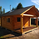 Log building saunas, log buildings Valmiera, In Cesis, Vidzeme garden furniture