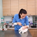 Veterinary clinic. Therapy