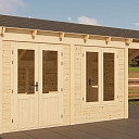 Wooden house production