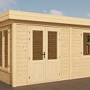 Wooden house production