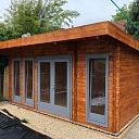 Wooden garden houses