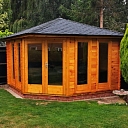 Wooden garden houses