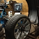 Car tire balancing in Jelgava