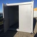Lockable warehouse