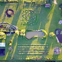 Decorative garden with roses and ponds – Daila Roze Park