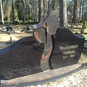 Granite stone tombstones