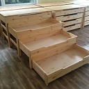 Pull-out children&#39;s beds