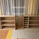 Shelves for kindergarten