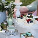 Three peppers and cakes, confectionery