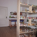 Sand therapy cabinet