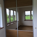 Built-in wardrobe with sliding doors