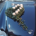Car flower decorations