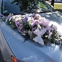 Wedding car decoration