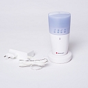 Sound indicator with light signal