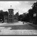 Pirmais ugunsdzēsēju depo Valmierā, vietā kur tagad atrodas Valmieras pilsētas pašvaldība.