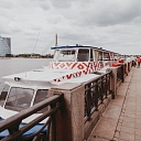 Sea cruise ship Liepaja, Daugava, Riga