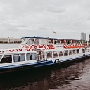 Sea cruise ship Liepaja, Daugava, Riga