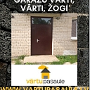 Exterior doors, interior doors, garage gates, fences