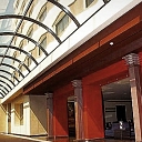 PVC window, manufacture of curved glass