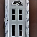 PVC window, manufacture of curved glass