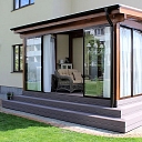 PVC window, manufacture of curved glass