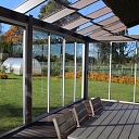 PVC window, manufacture of curved glass